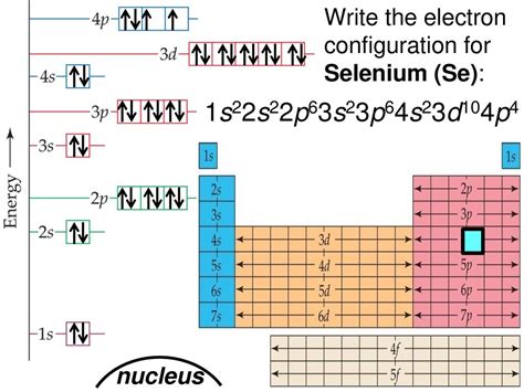 electron configuration for selenium|Selenium Electron Configuration (Se) with Orbital .